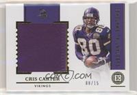 Cris Carter #/15