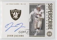 Josh Jacobs #/10