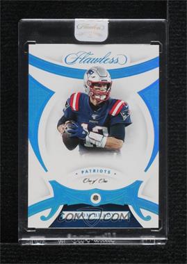 2020 Panini Flawless - [Base] - Platinum #58 - Tom Brady /1 [Uncirculated]