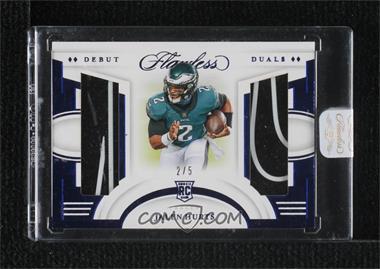 2020 Panini Flawless - Debut Duals - Gloves #DD4 - Jalen Hurts /5 [Uncirculated]