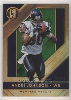 2020 Panini Gold Standard - [Base] - 1st Off the Line Emerald #25 - Andre Johnson /11