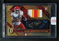 Rookie Jersey Autographs - Clyde Edwards-Helaire [Uncirculated] #/49