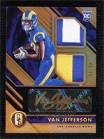 Rookie Jersey Autographs Double - Van Jefferson #/49