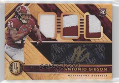 2020 Panini Gold Standard - [Base] - Prime #300 - Rookie Jersey Autographs Triple - Antonio Gibson /49