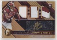 Rookie Jersey Autographs Triple - Antonio Gibson #/49