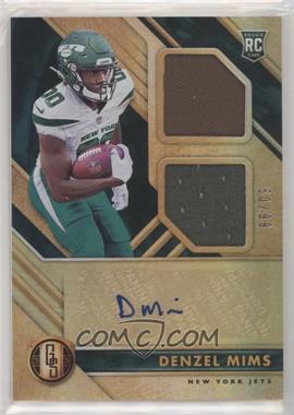 2020 Panini Gold Standard - [Base] #262 - Rookie Jersey Autographs Double - Denzel Mims /99