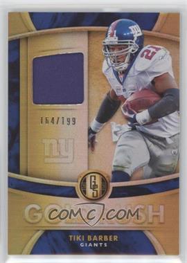 2020 Panini Gold Standard - Gold Rush Relics #GR36 - Tiki Barber /199