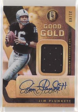 2020 Panini Gold Standard - Good as Gold Autograph Relics #GG9 - Jim Plunkett /49