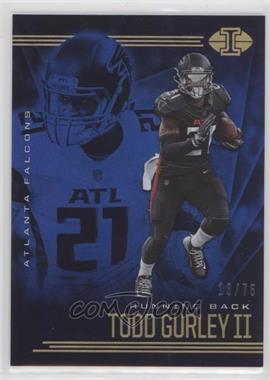 2020 Panini Illusions - [Base] - Trophy Collection Blue #99 - Todd Gurley II /75