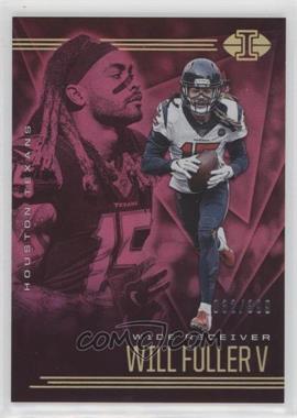 2020 Panini Illusions - [Base] - Trophy Collection Pink #63 - Will Fuller V /399