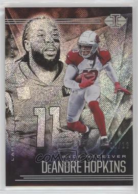 2020 Panini Illusions - [Base] - Trophy Collection Wild Card #48 - DeAndre Hopkins, Larry Fitzgerald /12