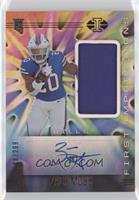 First Impressions Autographed Memorabilia - Zack Moss #/299