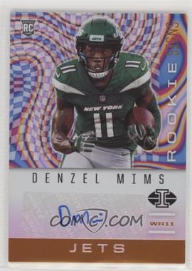 2020 Panini Illusions - Rookie Signs - Orange #RS5 - Denzel Mims