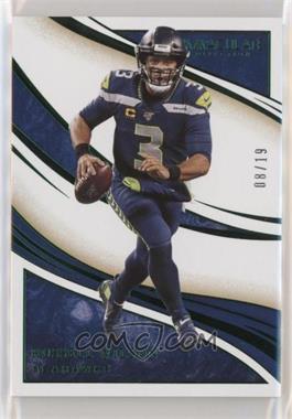 2020 Panini Immaculate Collection - [Base] - 1st Off the Line Emerald #31 - Russell Wilson /19