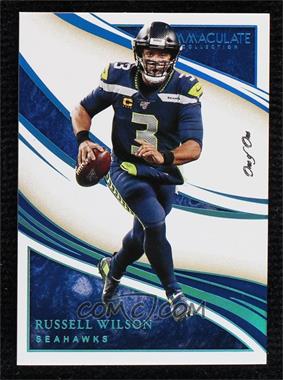 2020 Panini Immaculate Collection - [Base] - Platinum #31 - Russell Wilson /1