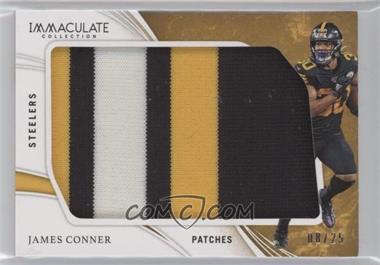 2020 Panini Immaculate Collection - Immaculate Jumbo - Patches #IL1 - James Conner /25