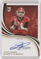 Rookie Autographs - Jake Fromm #/99