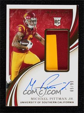 2020 Panini Immaculate Collection Collegiate - Rookie Patch Autographs #147 - Michael Pittman Jr. /99