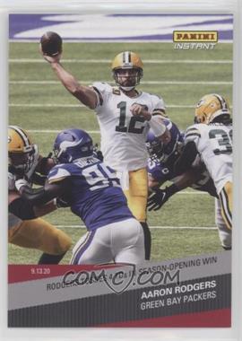 2020 Panini Instant NFL - [Base] #12 - Aaron Rodgers /183