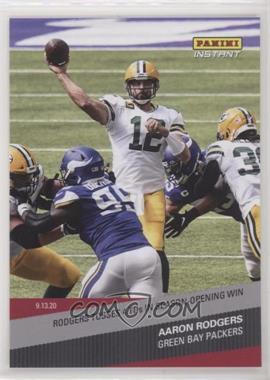 2020 Panini Instant NFL - [Base] #12 - Aaron Rodgers /183