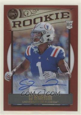 2020 Panini Legacy - [Base] - Premium Penmanship Ruby #164 - Rookies - CJ Henderson /50