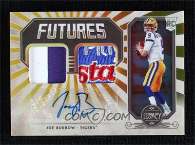 2020 Panini Legacy - Futures Dual Patch Autographs - Gold #FD-JB - Joe Burrow /10