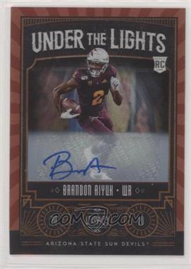 2020 Panini Legacy - Under the Lights Autographs - Ruby #UL-BA - Brandon Aiyuk /50