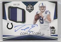 Rookie Patch Autographs - Jacob Eason #/10