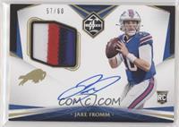 Rookie Patch Autographs - Jake Fromm #/60