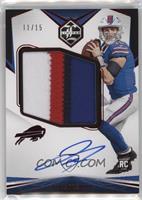 Rookie Patch Autographs Variations - Jake Fromm #/15