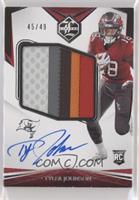Rookie Patch Autographs Variations - Tyler Johnson [EX to NM] #/49