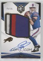 Rookie Patch Autographs Variations - Jake Fromm #/75