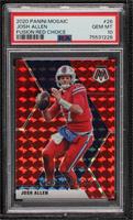 Josh Allen [PSA 10 GEM MT] #/80