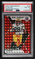 NFL Debut - AJ Dillon [PSA 8 NM‑MT] #/80