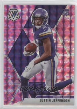 2020 Panini Mosaic - [Base] - Mosaic Camo Pink Prizm #209 - Rookies - Justin Jefferson [Good to VG‑EX]