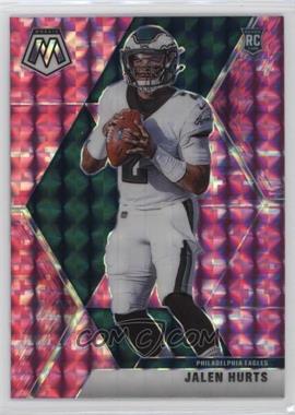 2020 Panini Mosaic - [Base] - Mosaic Camo Pink Prizm #222 - Rookies - Jalen Hurts