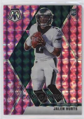 2020 Panini Mosaic - [Base] - Mosaic Camo Pink Prizm #222 - Rookies - Jalen Hurts