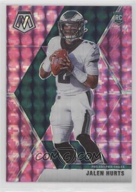 2020 Panini Mosaic - [Base] - Mosaic Camo Pink Prizm #222 - Rookies - Jalen Hurts