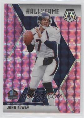 2020 Panini Mosaic - [Base] - Mosaic Camo Pink Prizm #293 - Hall of Fame - John Elway