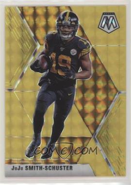 2020 Panini Mosaic - [Base] - Mosaic Gold Fluorescent Prizm #169 - JuJu Smith-Schuster /20