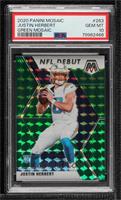 NFL Debut - Justin Herbert [PSA 10 GEM MT]