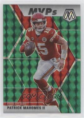 2020 Panini Mosaic - [Base] - Mosaic Green Prizm #297 - MVPs - Patrick Mahomes II