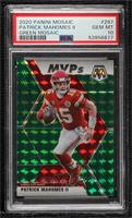 MVPs - Patrick Mahomes II [PSA 10 GEM MT]