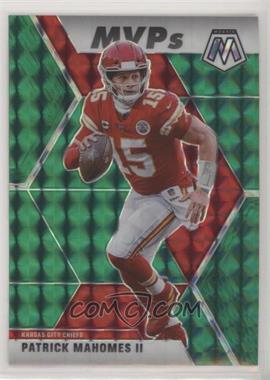 2020 Panini Mosaic - [Base] - Mosaic Green Prizm #297 - MVPs - Patrick Mahomes II