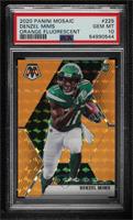 Rookies - Denzel Mims [PSA 10 GEM MT] #/25