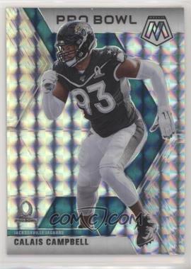 2020 Panini Mosaic - [Base] - Mosaic Prizm #255 - Pro Bowl - Calais Campbell