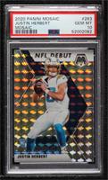 NFL Debut - Justin Herbert [PSA 10 GEM MT]