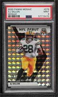 NFL Debut - AJ Dillon [PSA 9 MINT]