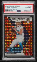 NFL Debut - Justin Herbert [PSA 10 GEM MT]