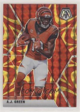 2020 Panini Mosaic - [Base] - Mosaic Reactive Gold Prizm #49 - A.J. Green